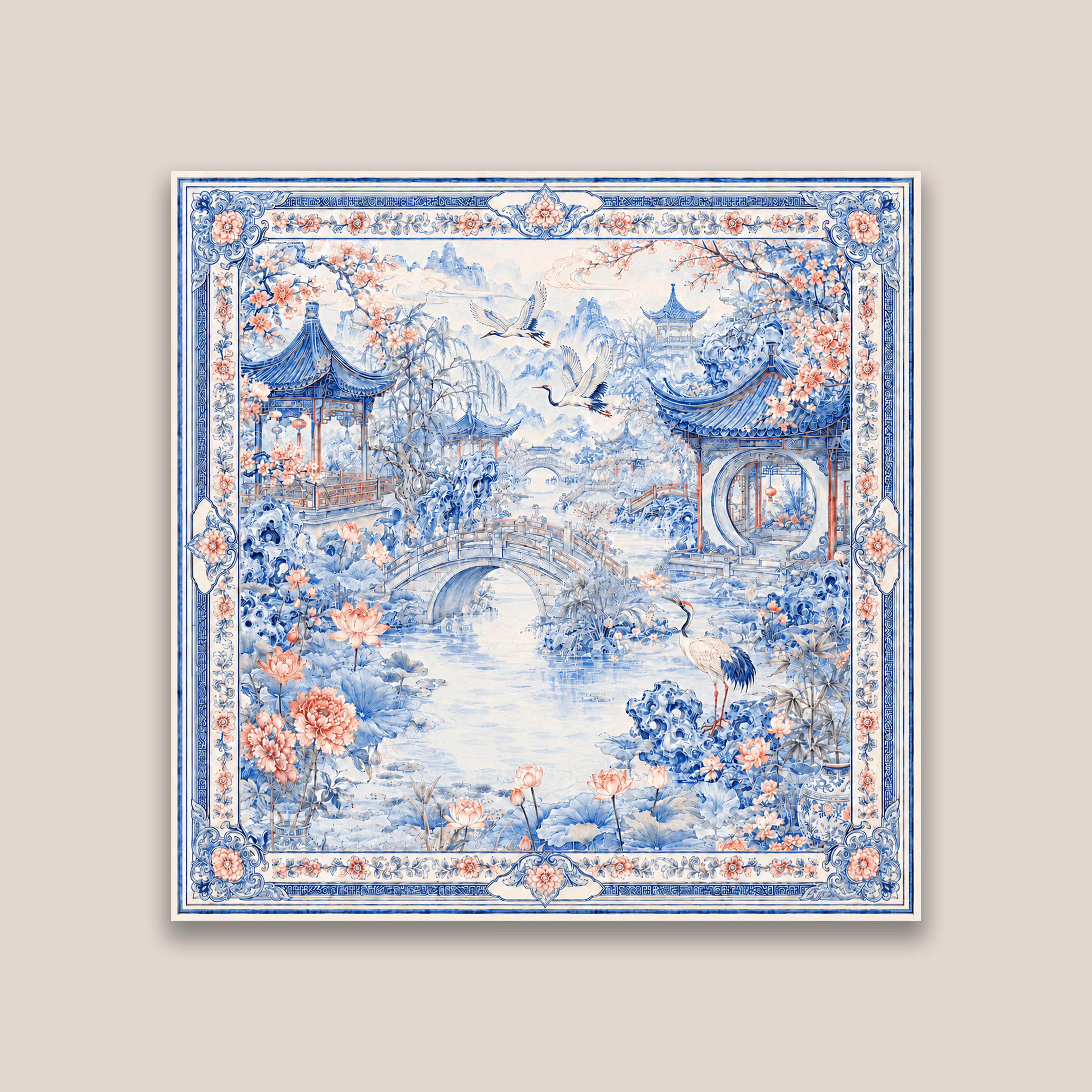 Porcelain Garden (Scarf)