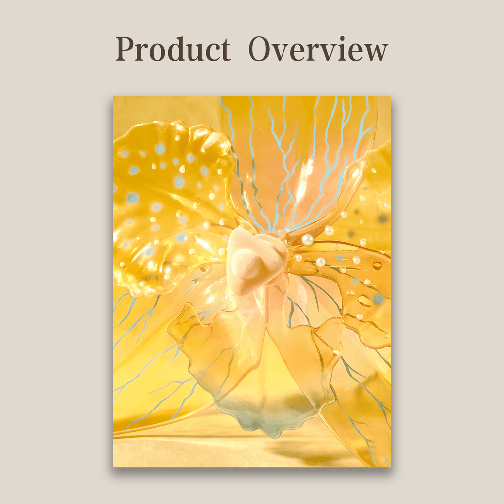 Solar Pulse Bloom | Photographic Print of Original Handcrafted Sculpture (Unframed)