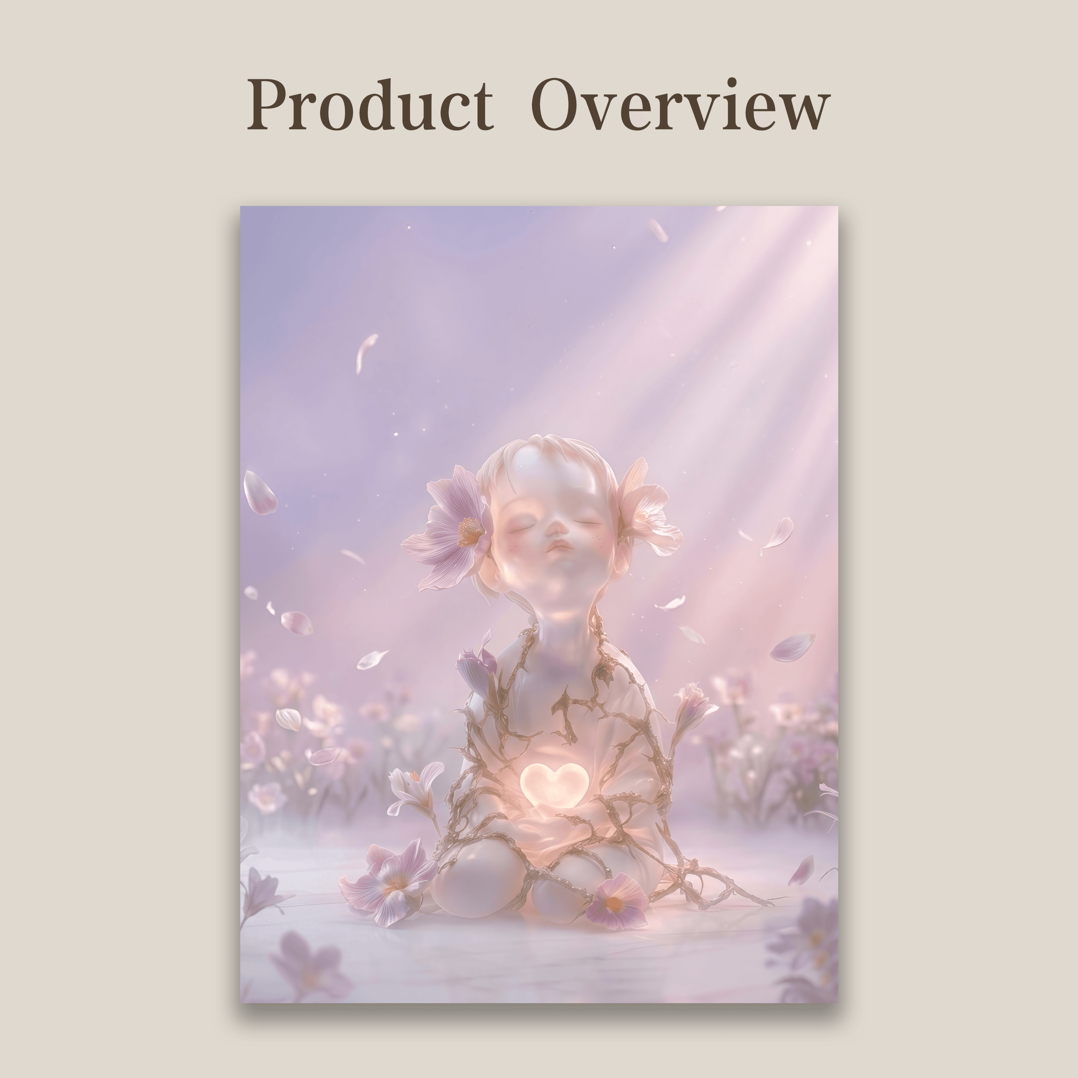 The Lucid Mind | Ethereal Dreamcore Art Print (Unframed)
