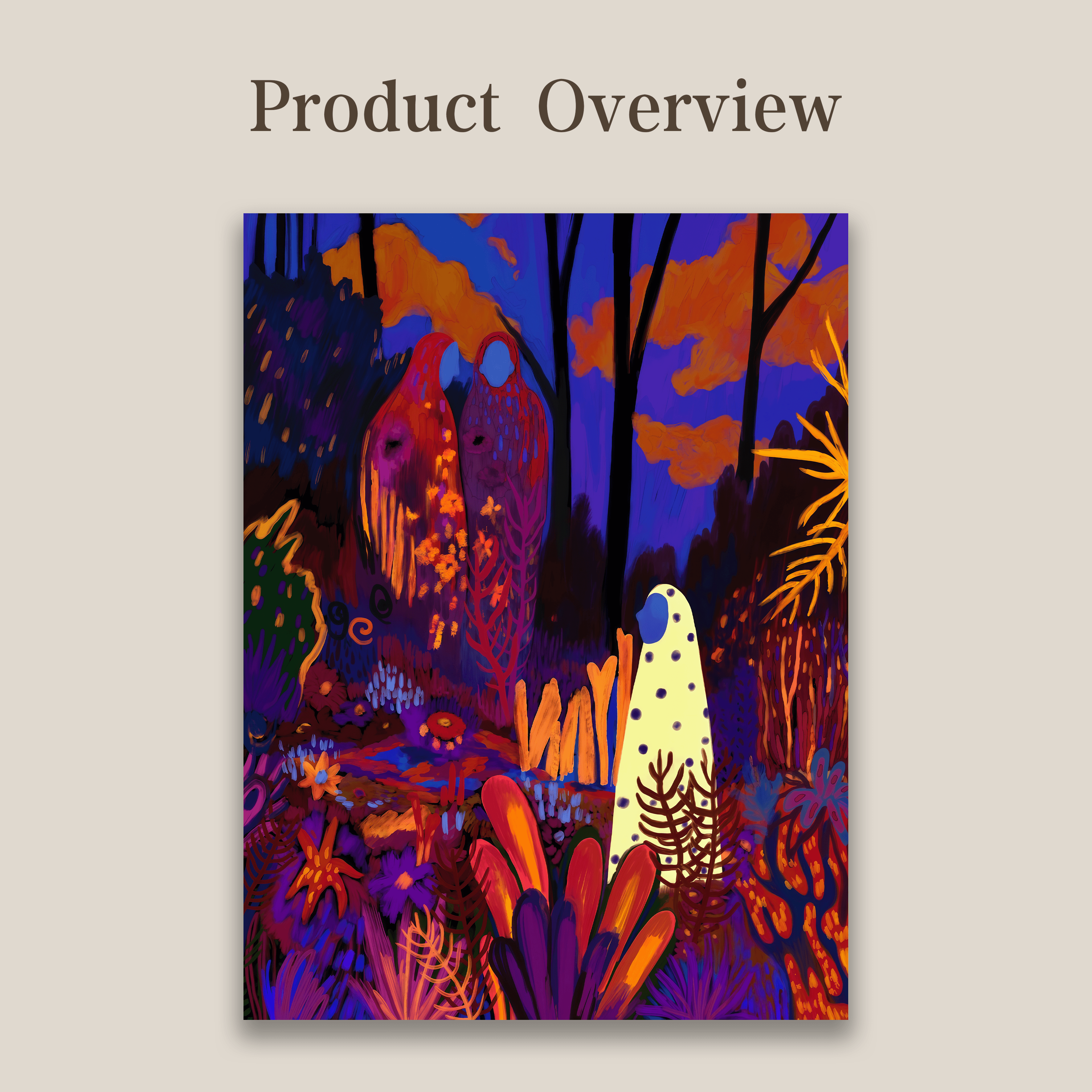 The Outsider Series: Refusal to Fade | Bold Expressionist Art Print (Unframed)