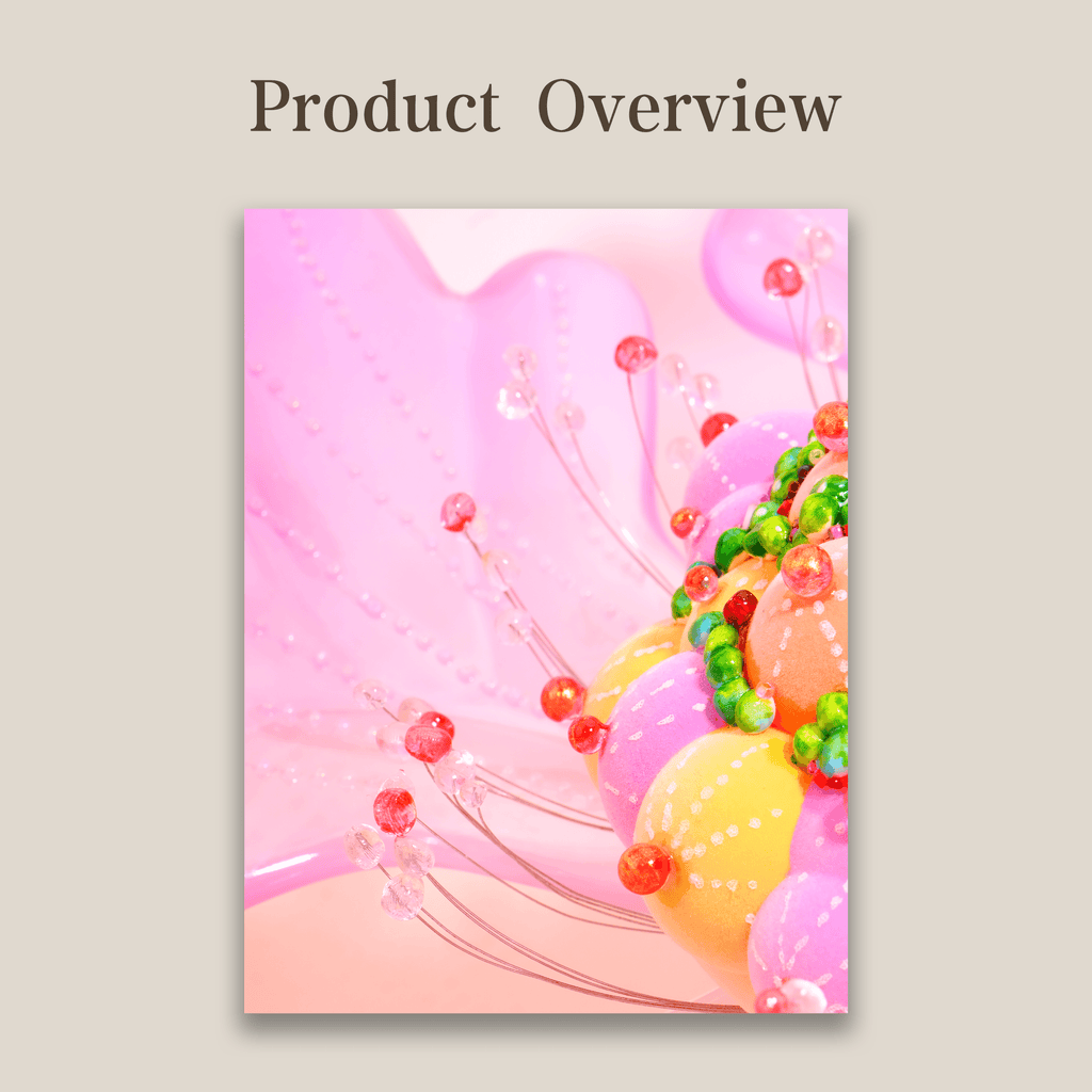The Sugarspun Bloom | Photographic Print of Original Handcrafted Sculpture (Unframed)