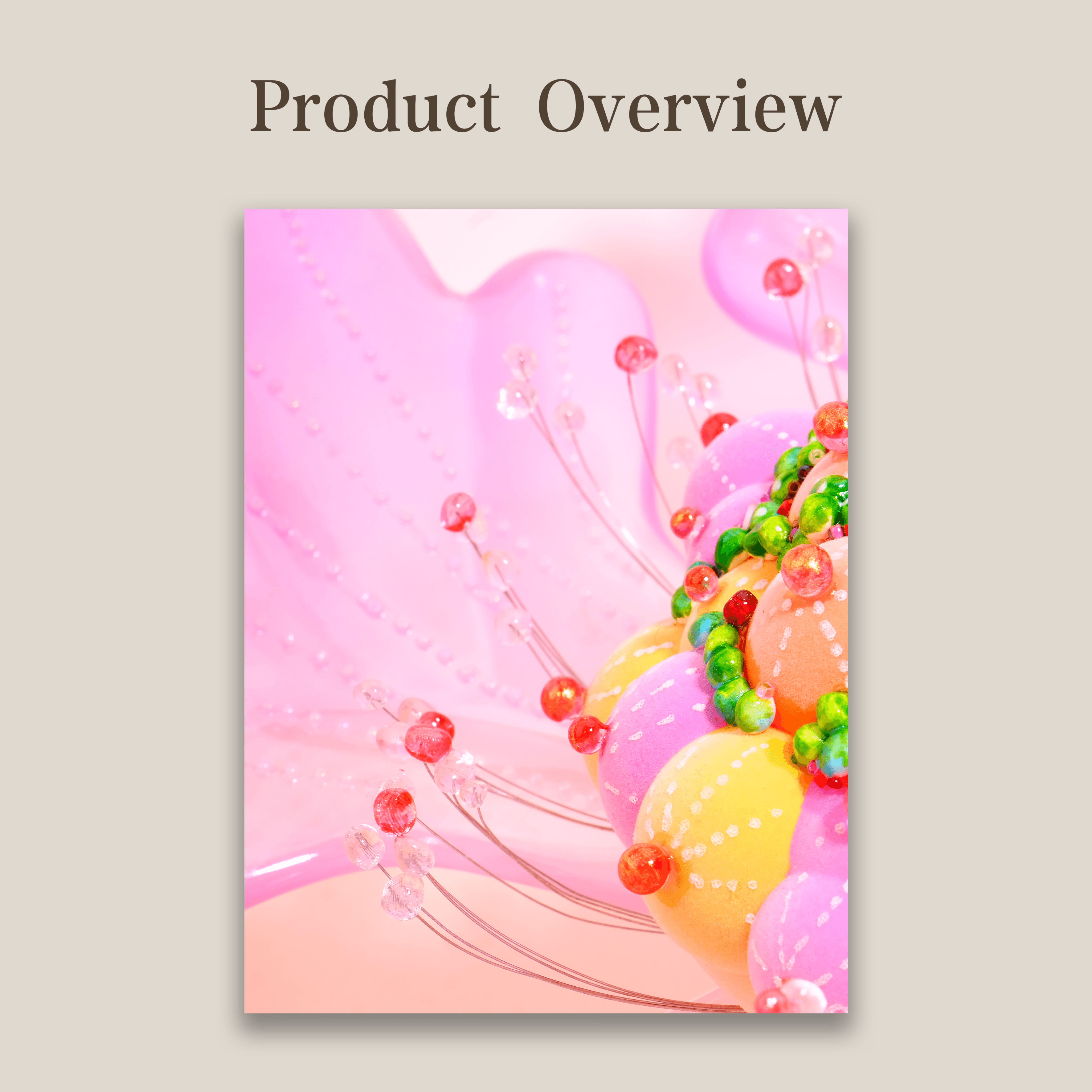 The Sugarspun Bloom | Photographic Print of Original Handcrafted Sculpture (Unframed)