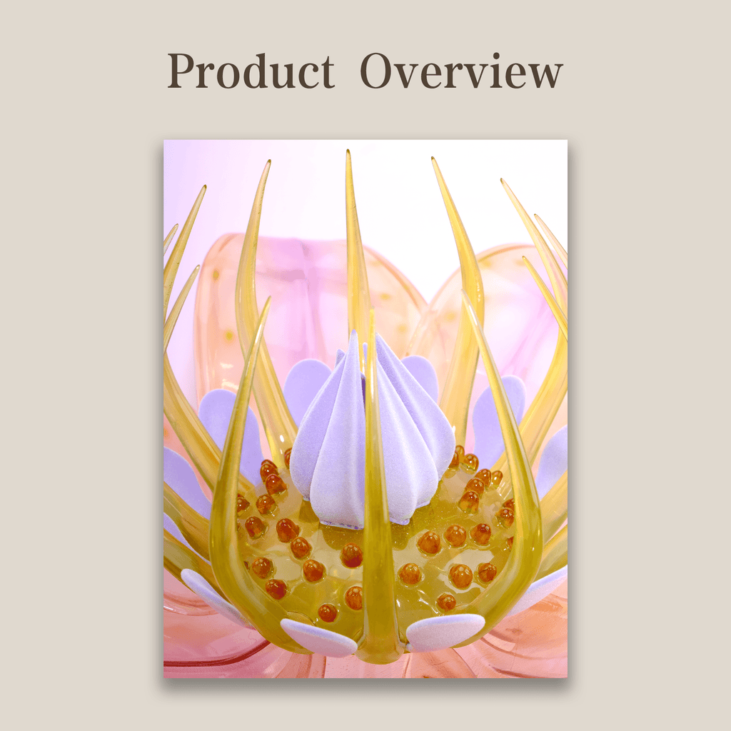 The Thorny Lotus | Photographic Print of Original Handcrafted Sculpture (Unframed)