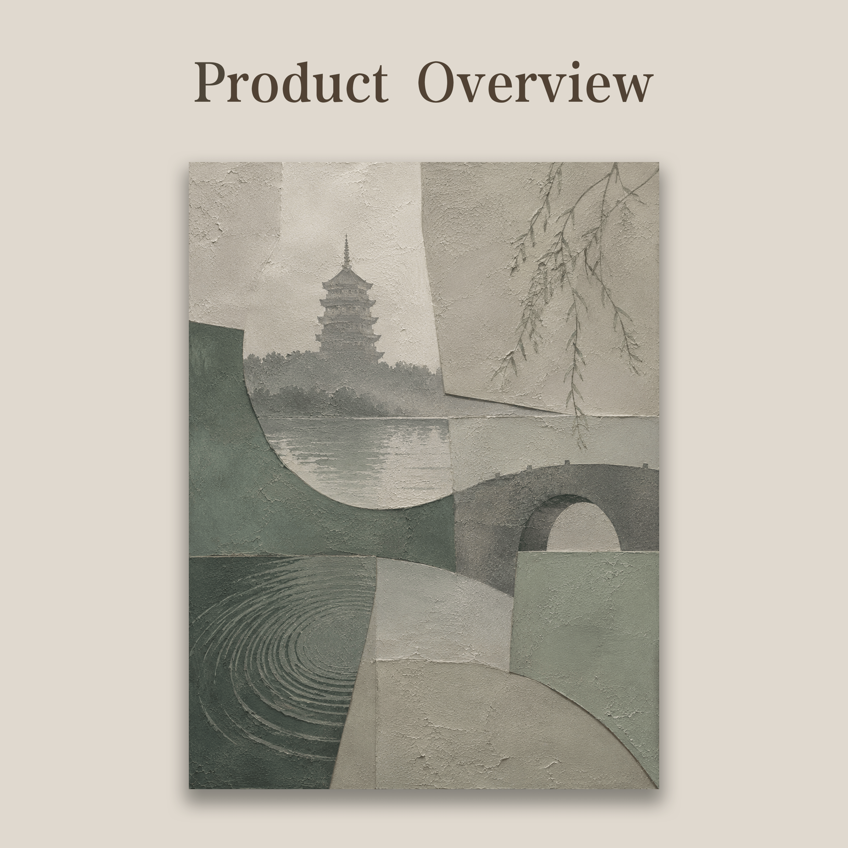 Hangzhou —— The Emerald Willow（Unframed）
