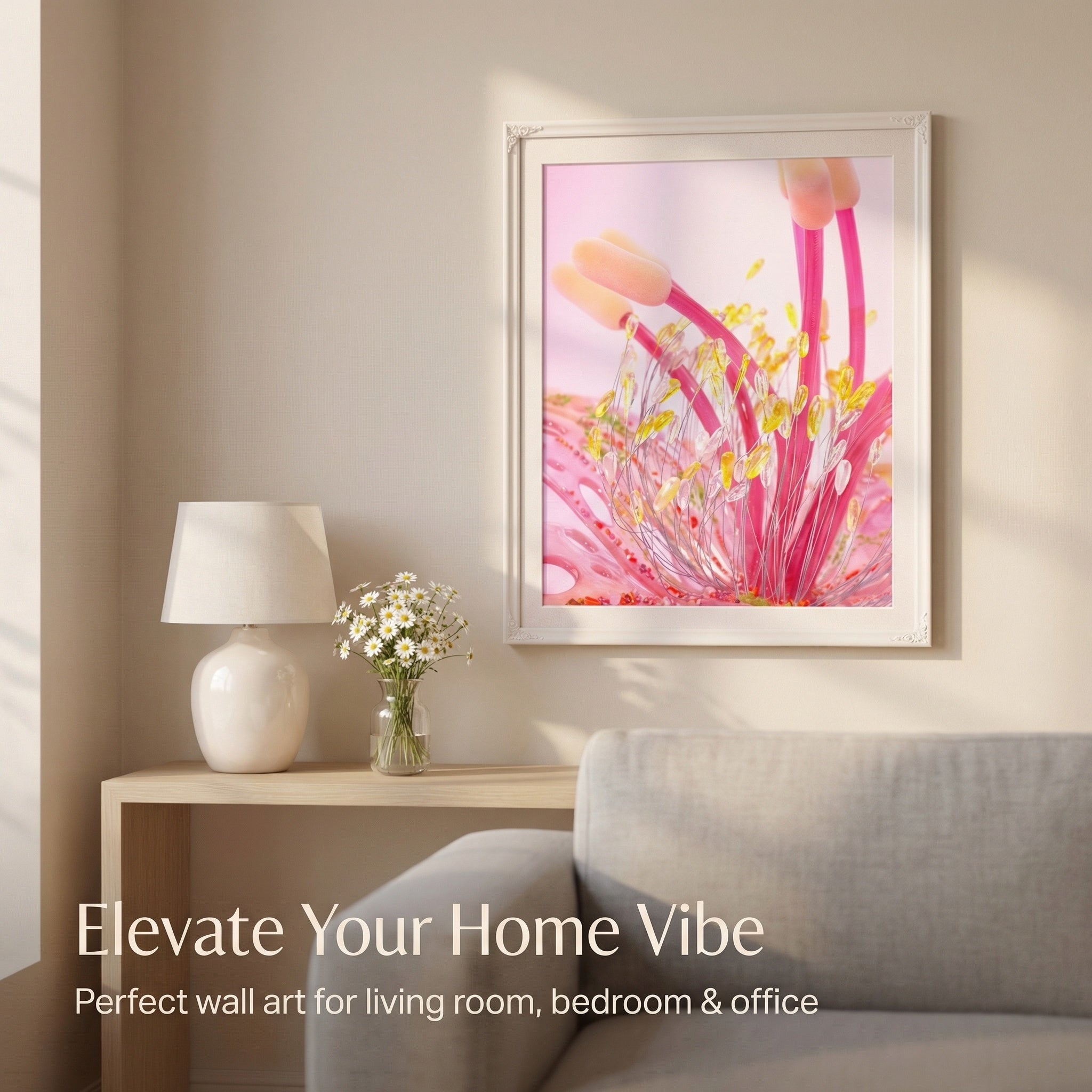 The Blushing Lily | Photographic Print of Original Handcrafted Sculpture (Unframed)