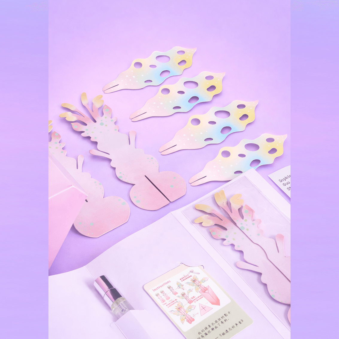 MorphScent | Original Pop-Up Paper Art Diffuser - English Pear & Freesia Edition
