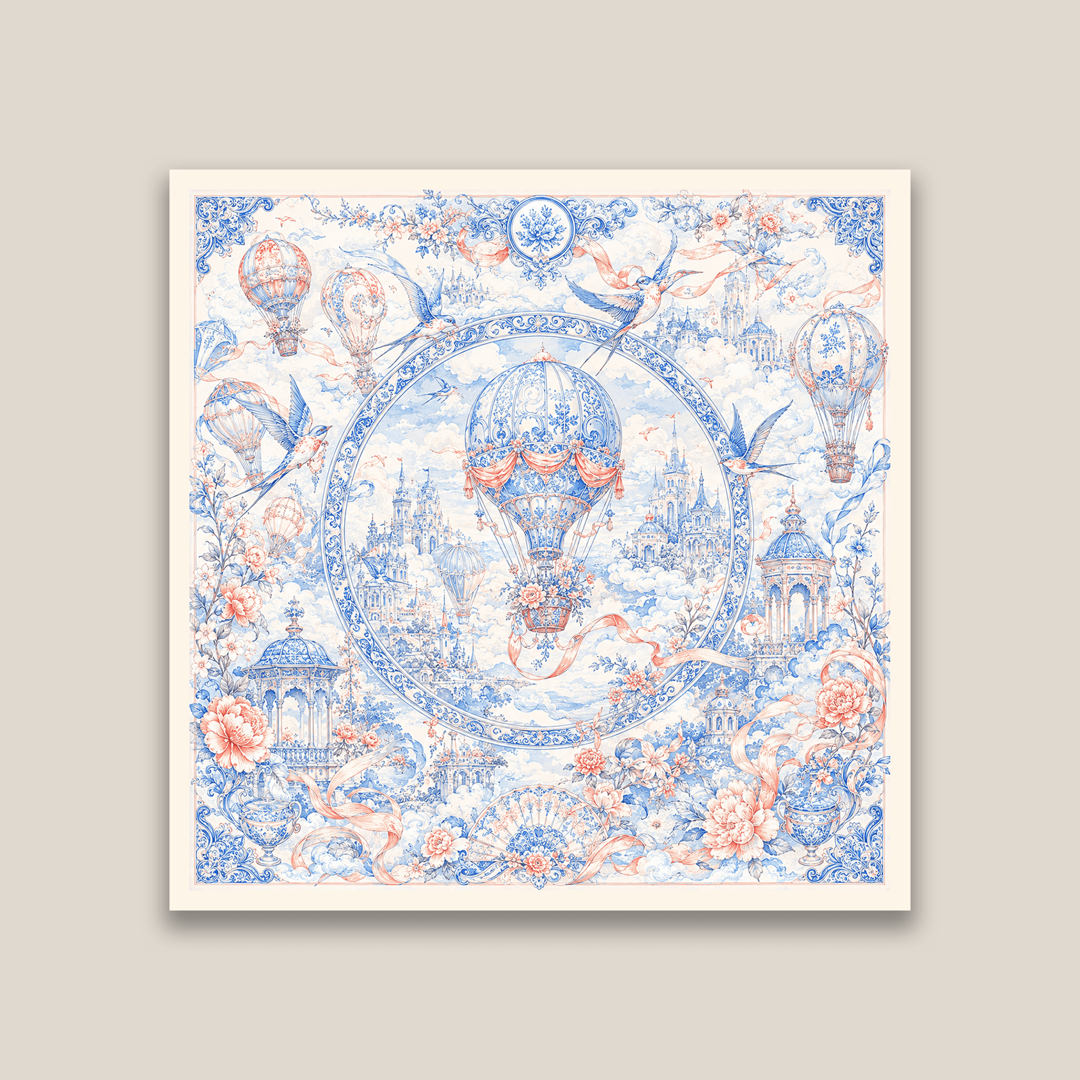 Cloud Voyage (Scarf)