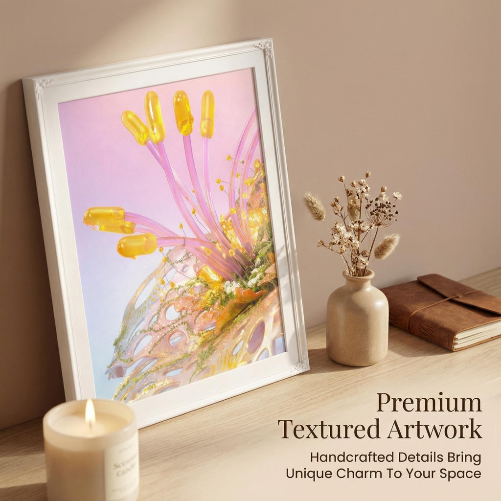The Fantasy Bloom | Photographic Print of Original Handcrafted Sculpture (Unframed)