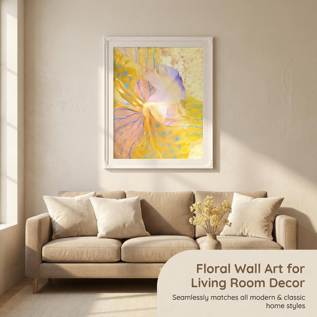 The Aurora Orchid | Photographic Print of Original Handcrafted Sculpture (Unframed)