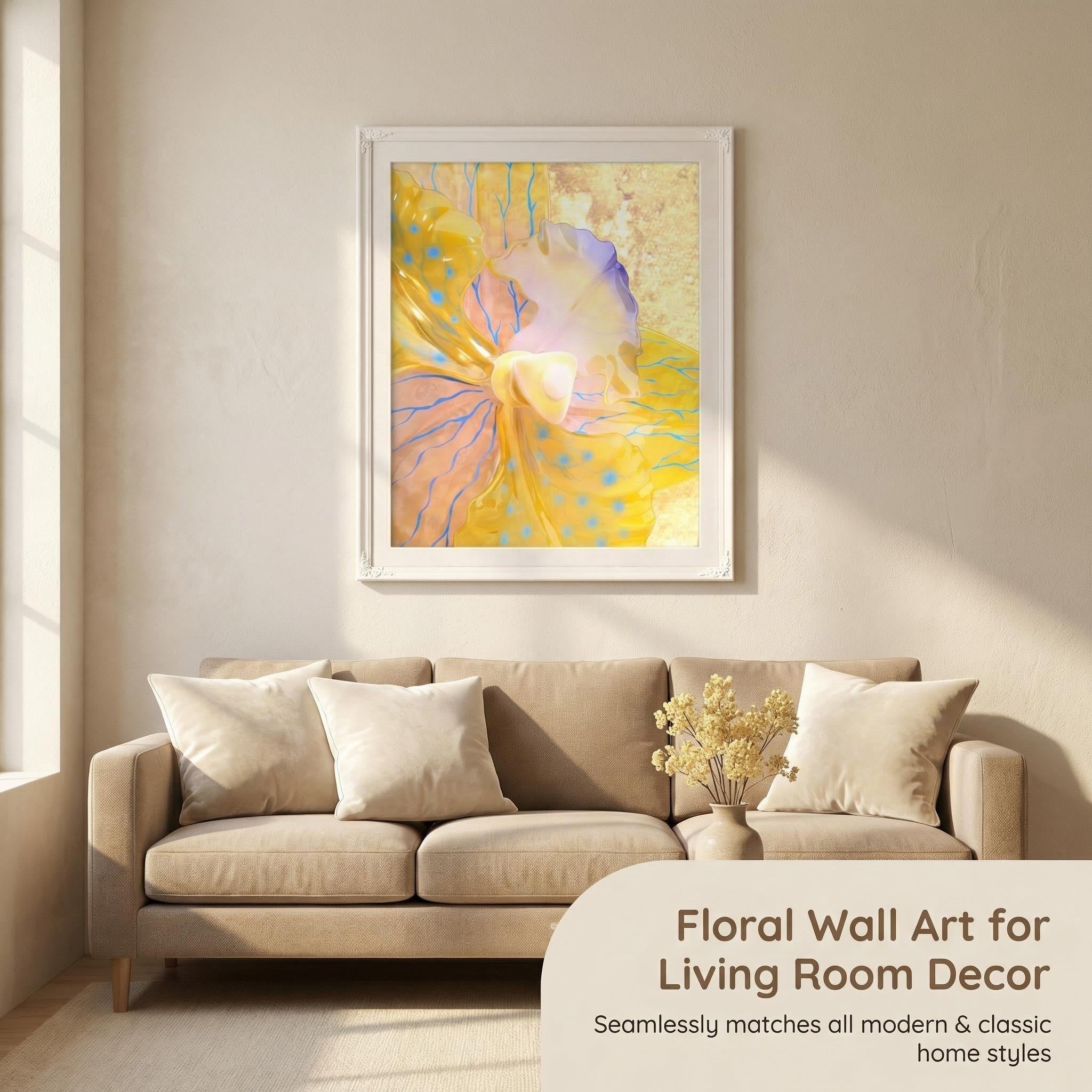 The Aurora Orchid | Photographic Print of Original Handcrafted Sculpture (Unframed)