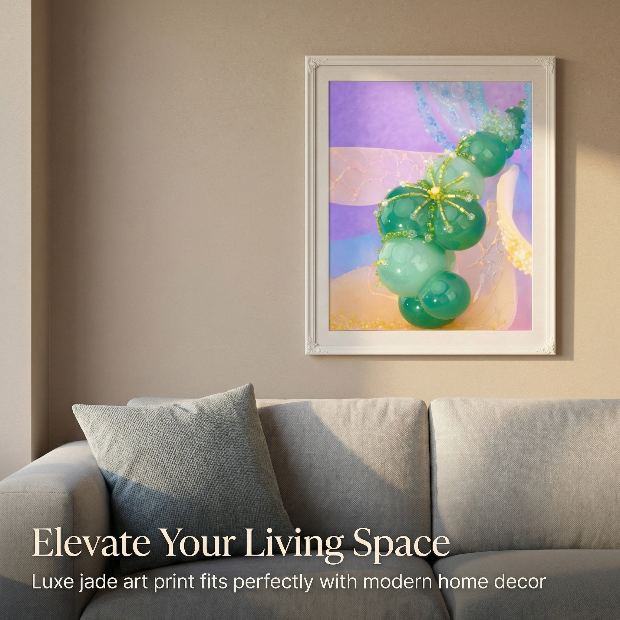 Lumina Bloom | Photographic Print of Original Handcrafted Sculpture (Unframed)