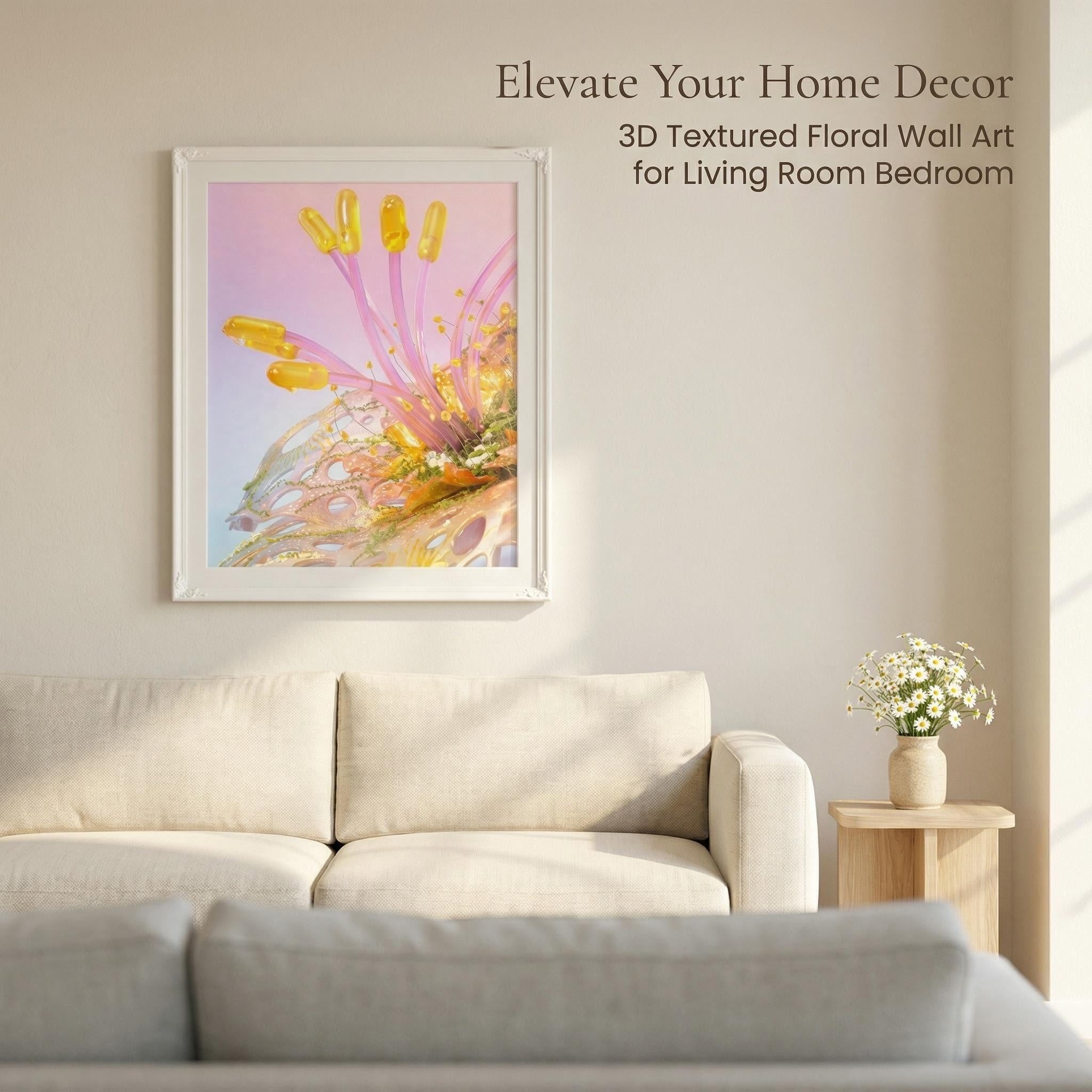 The Fantasy Bloom | Photographic Print of Original Handcrafted Sculpture (Unframed)