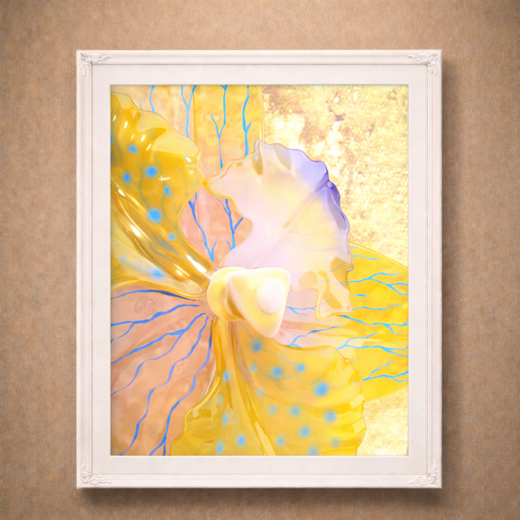 The Aurora Orchid | Photographic Print of Original Handcrafted Sculpture (Unframed)