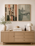 Shanghai —— Floating Pulse & Hangzhou —— The Emerald Willow Set（Unframed）