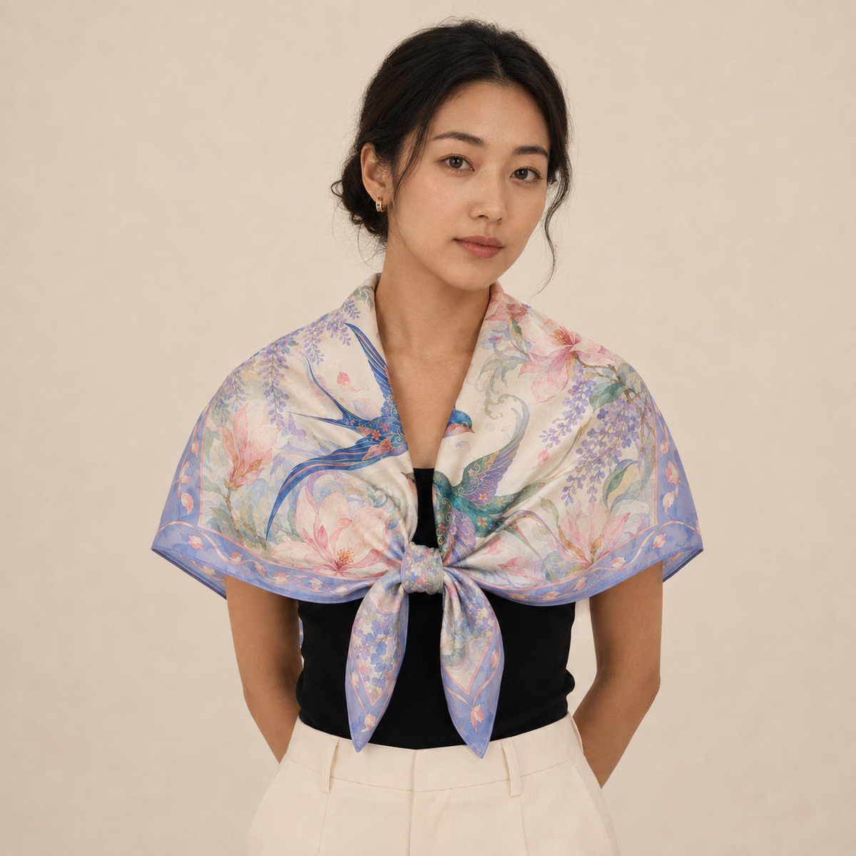 Wings in Bloom (Scarf)