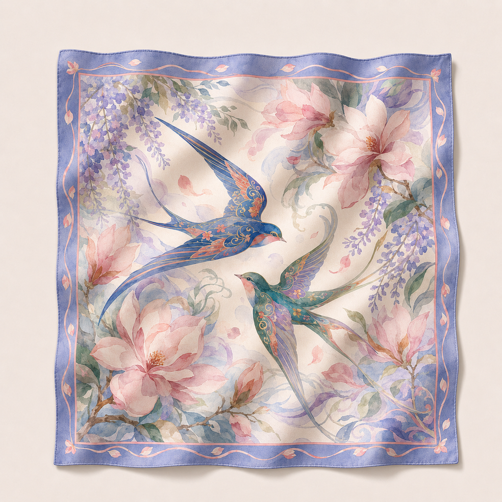 Wings in Bloom (Scarf)