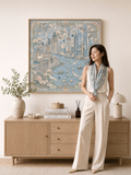 Magnolia over the Bund Scarf Bundle