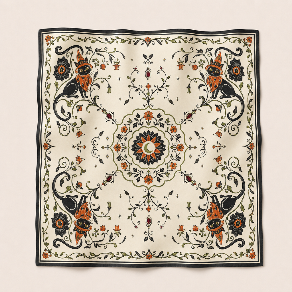 Moonlit Familiars (Scarf)