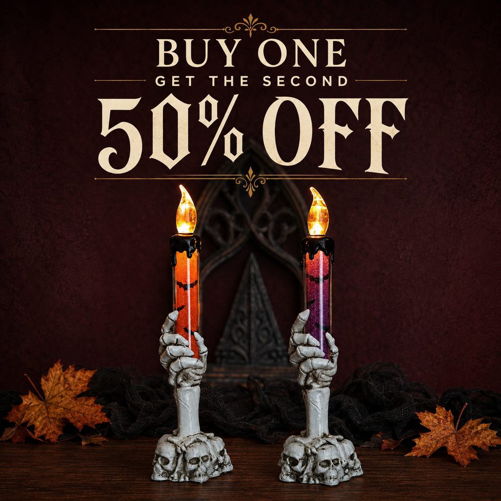 Skeleton Hand LED Candle