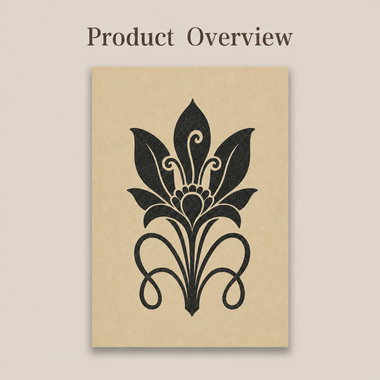 Garden Crest (Unframed)