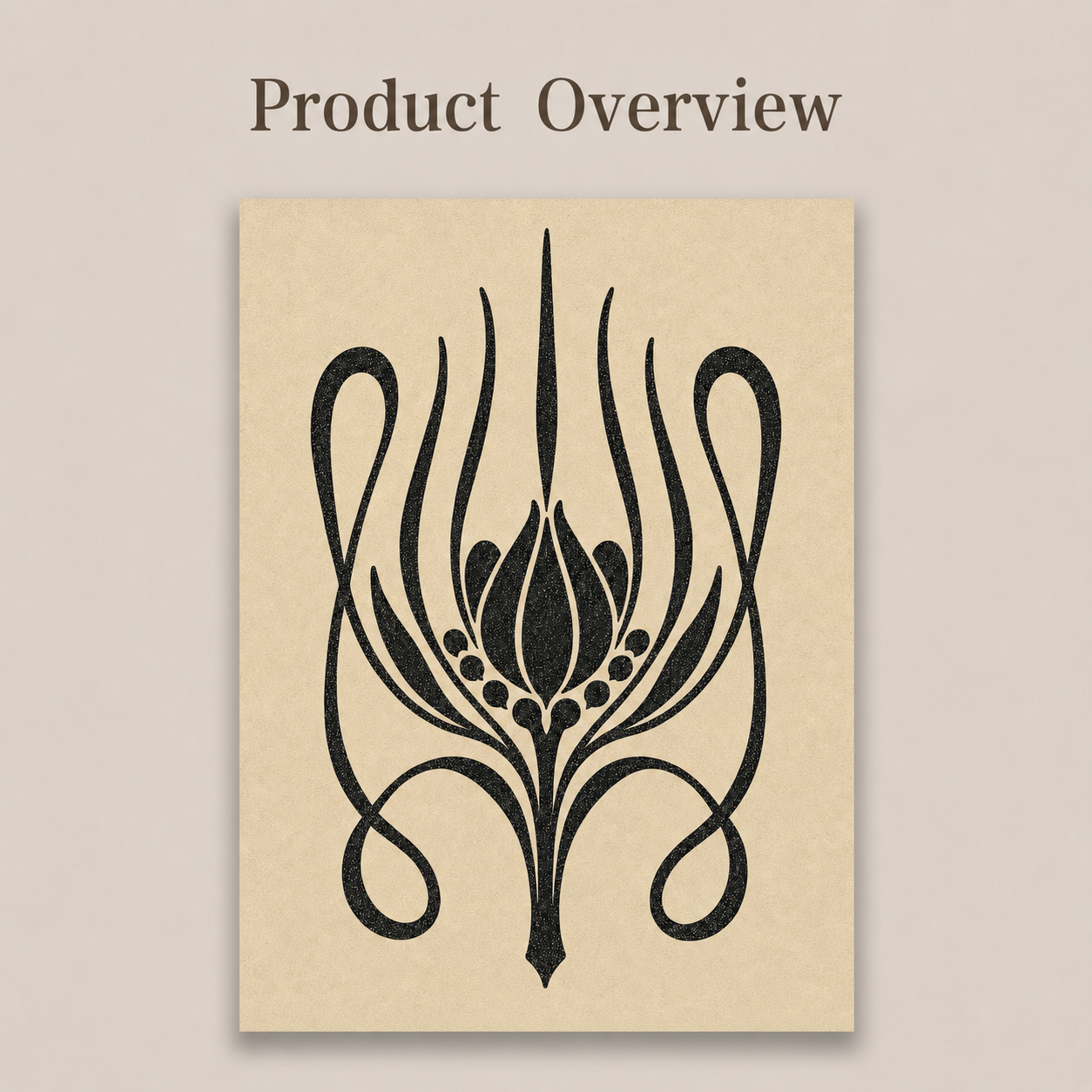 Flame Lily (Unframed)