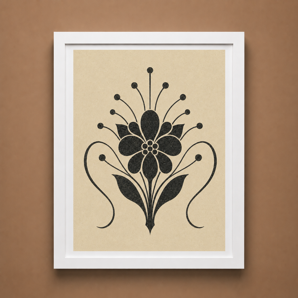 Sunburst Bloom (Unframed)