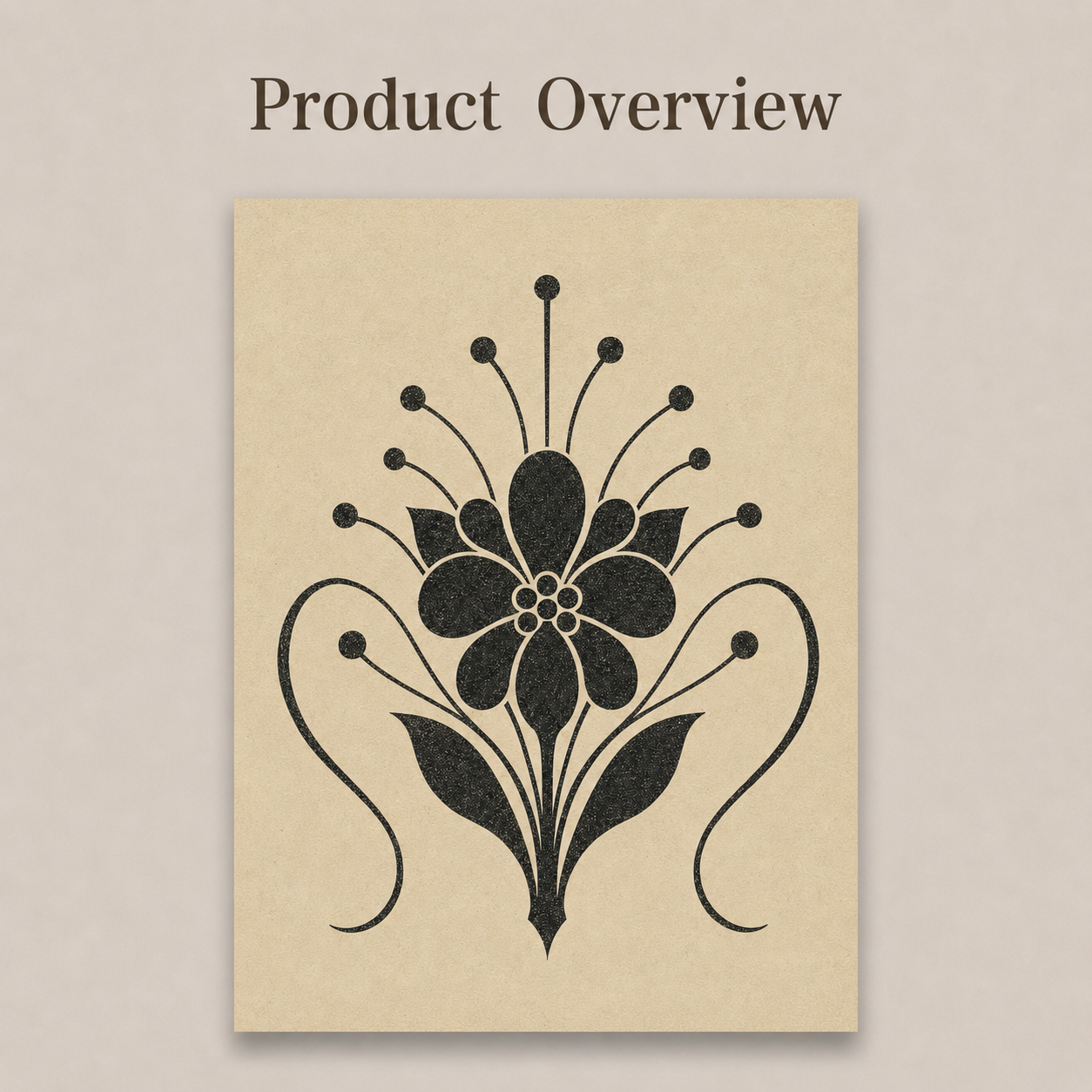 Sunburst Bloom (Unframed)