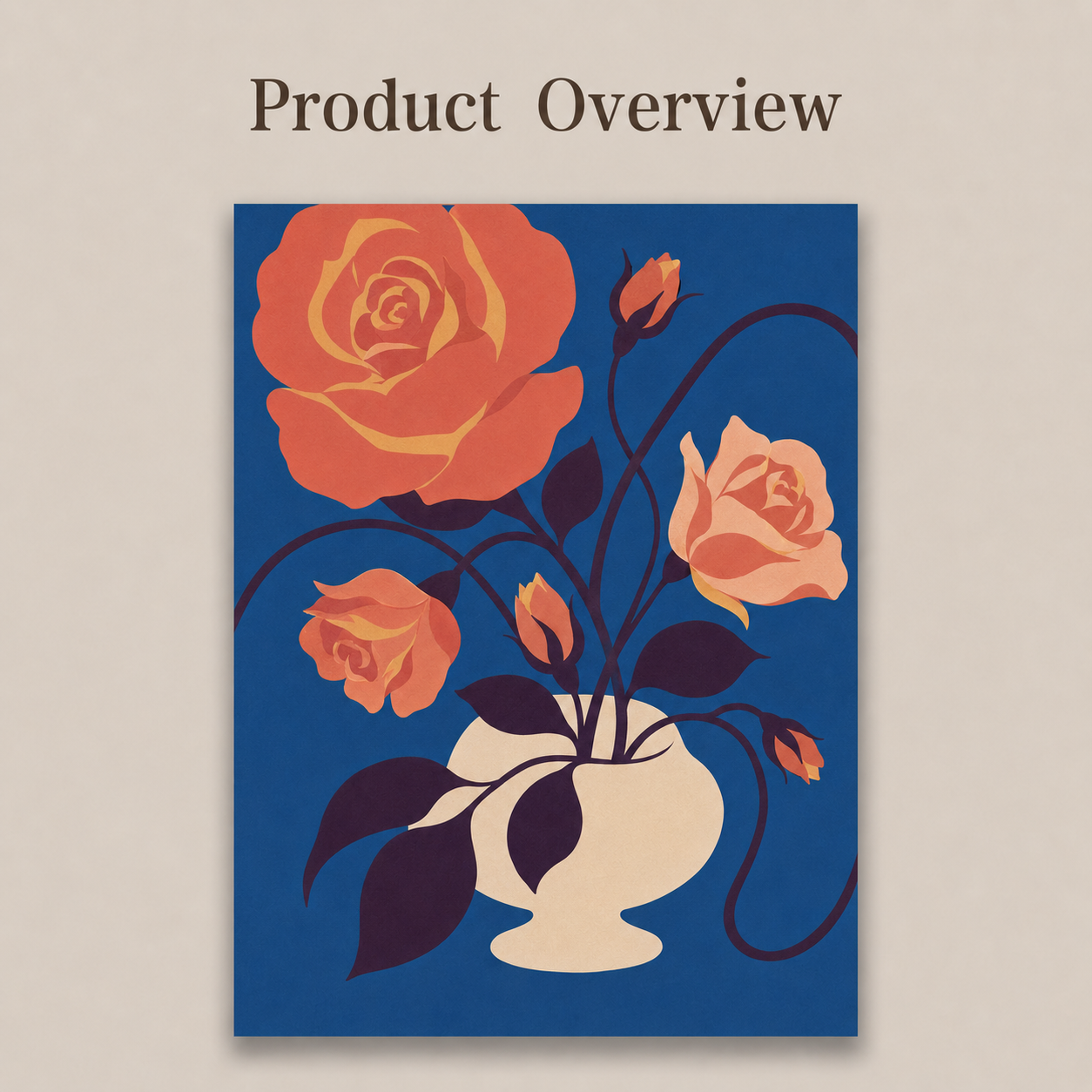 Rosé Nocturne (Unframed)