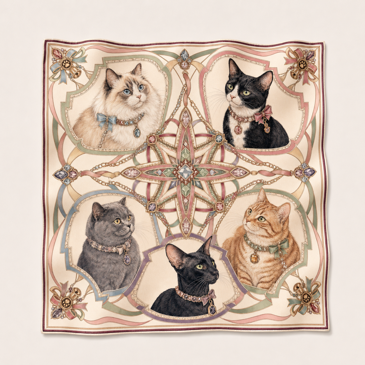 Feline Constellation (Scarf)