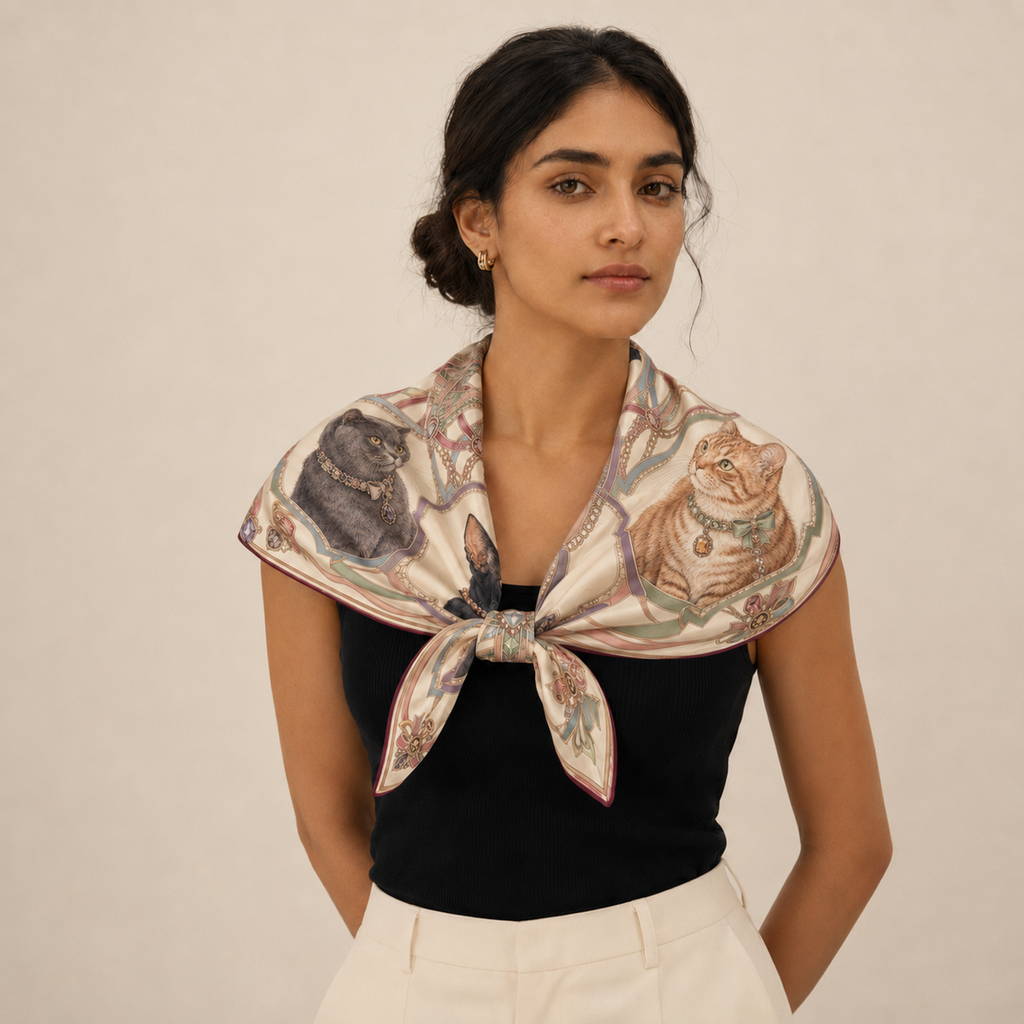 Feline Constellation (Scarf)