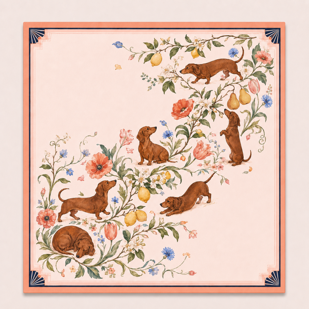 Garden Tails (Scarf)