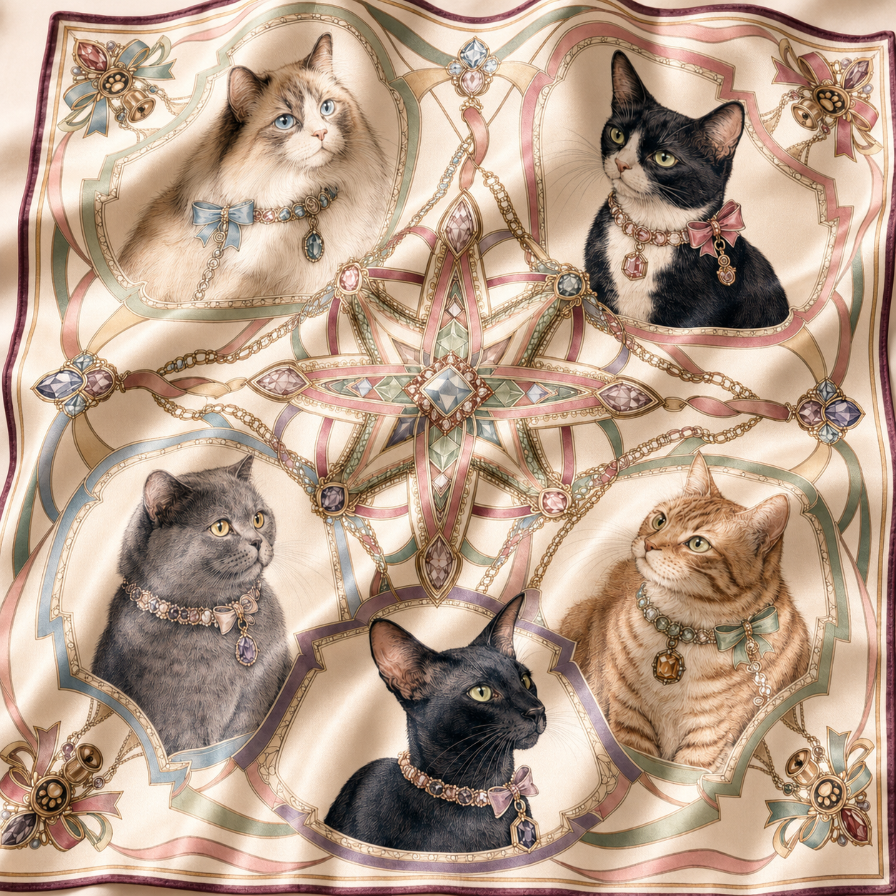 Feline Constellation (Scarf)
