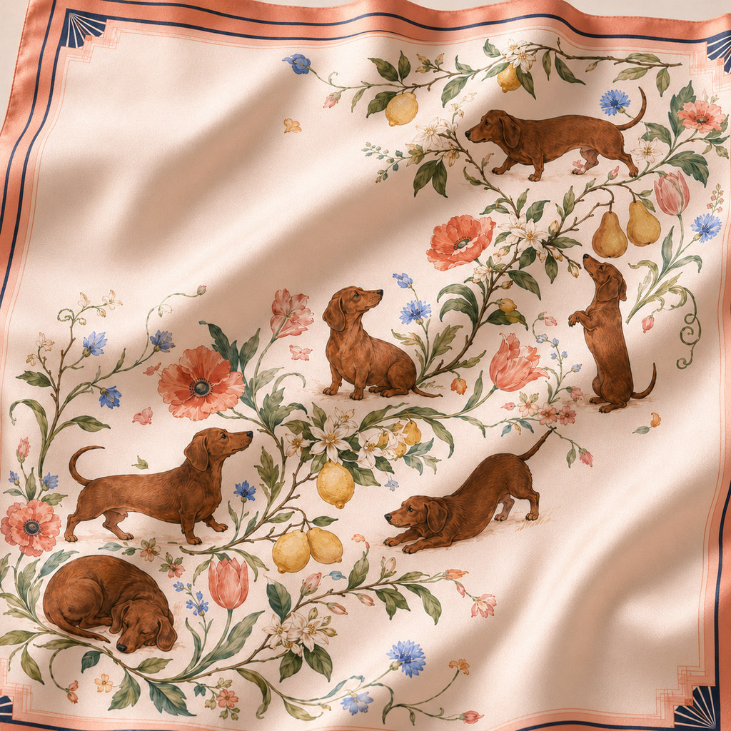 Garden Tails (Scarf)