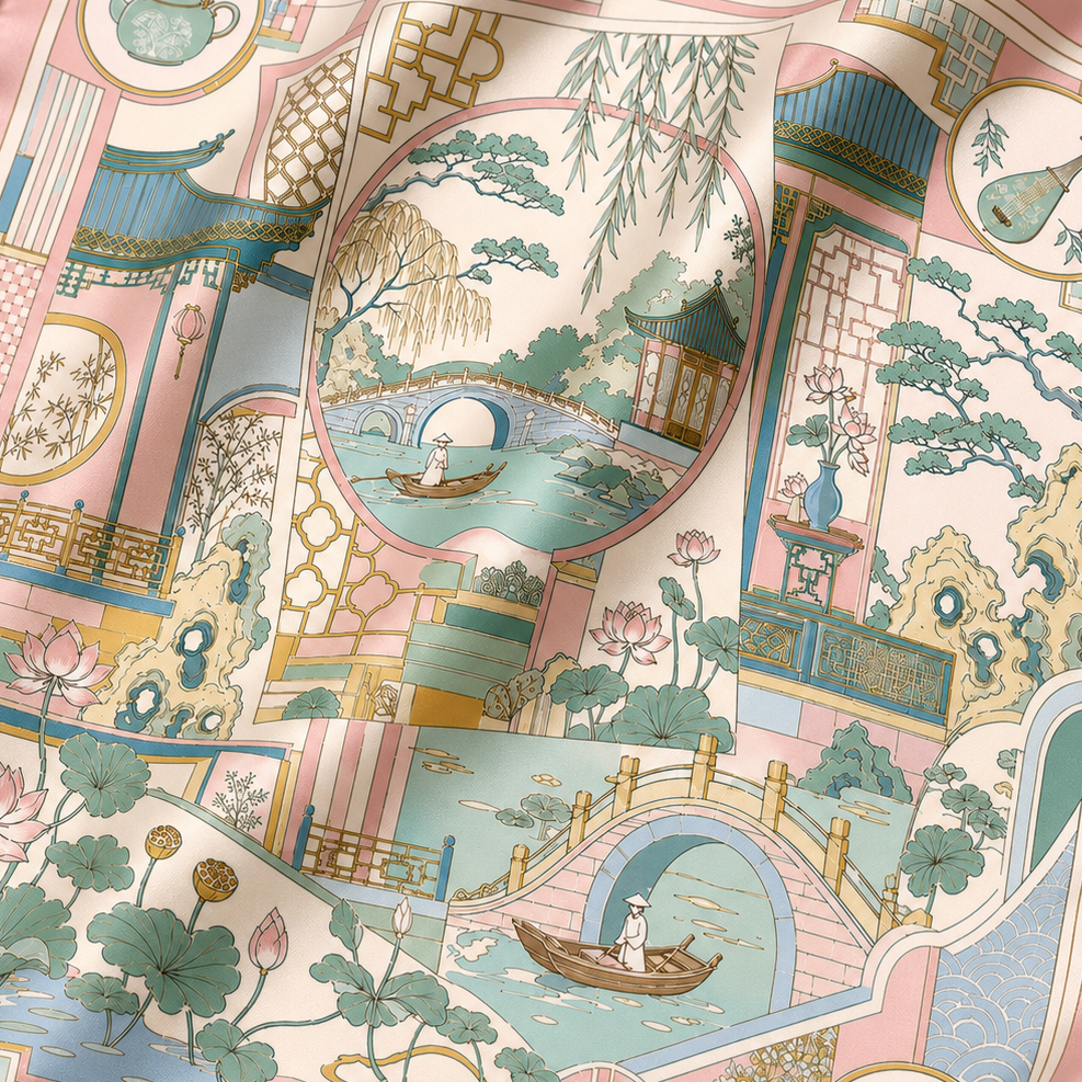 Jiangnan Reverie Scarf Bundle