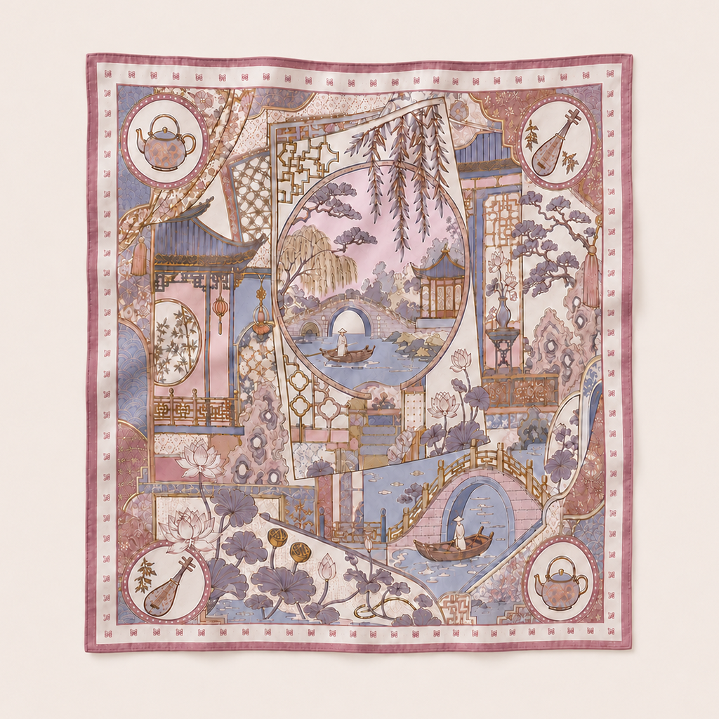 Jiangnan Reverie (Scarf)