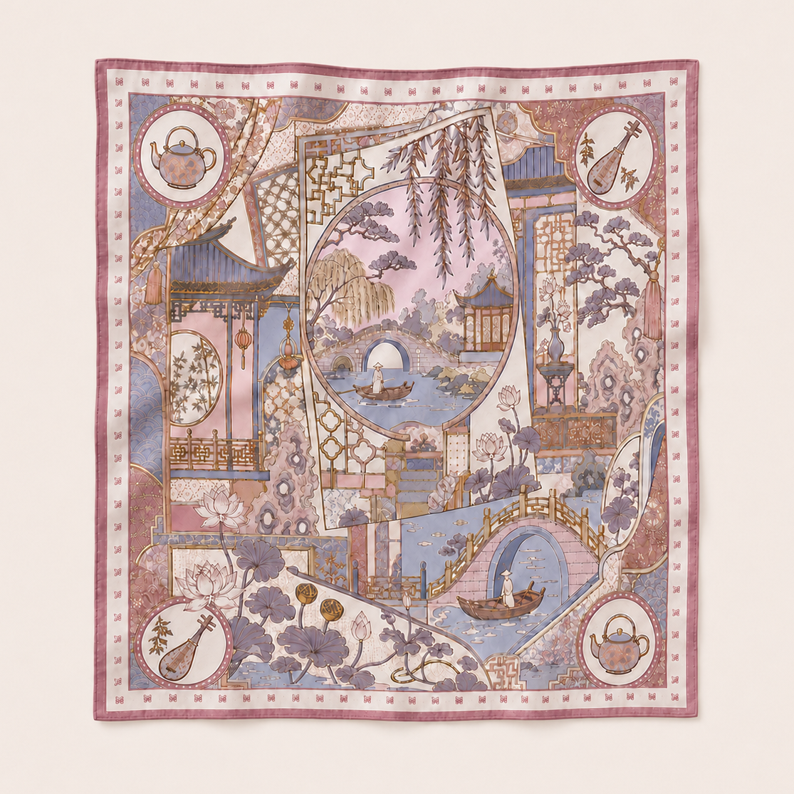 Jiangnan Reverie (Scarf)