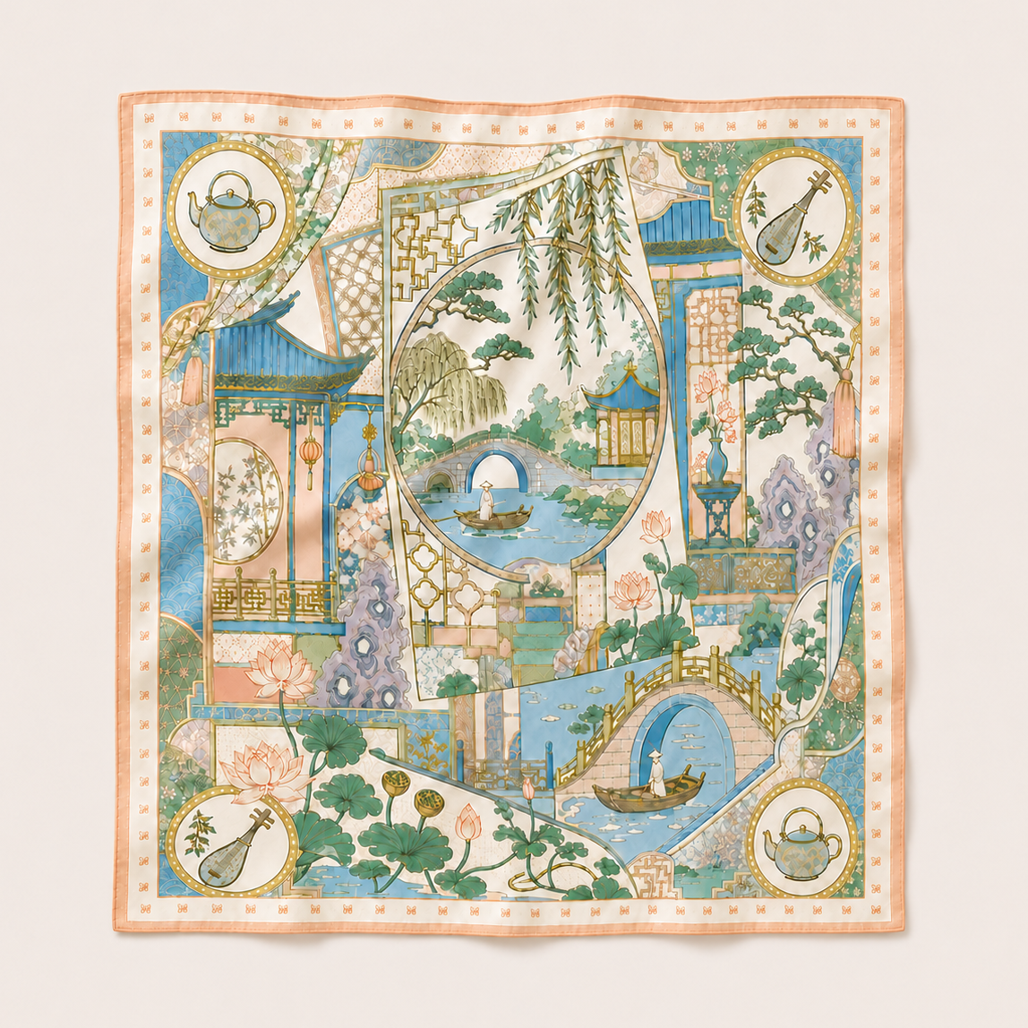 Jiangnan Reverie (Scarf)