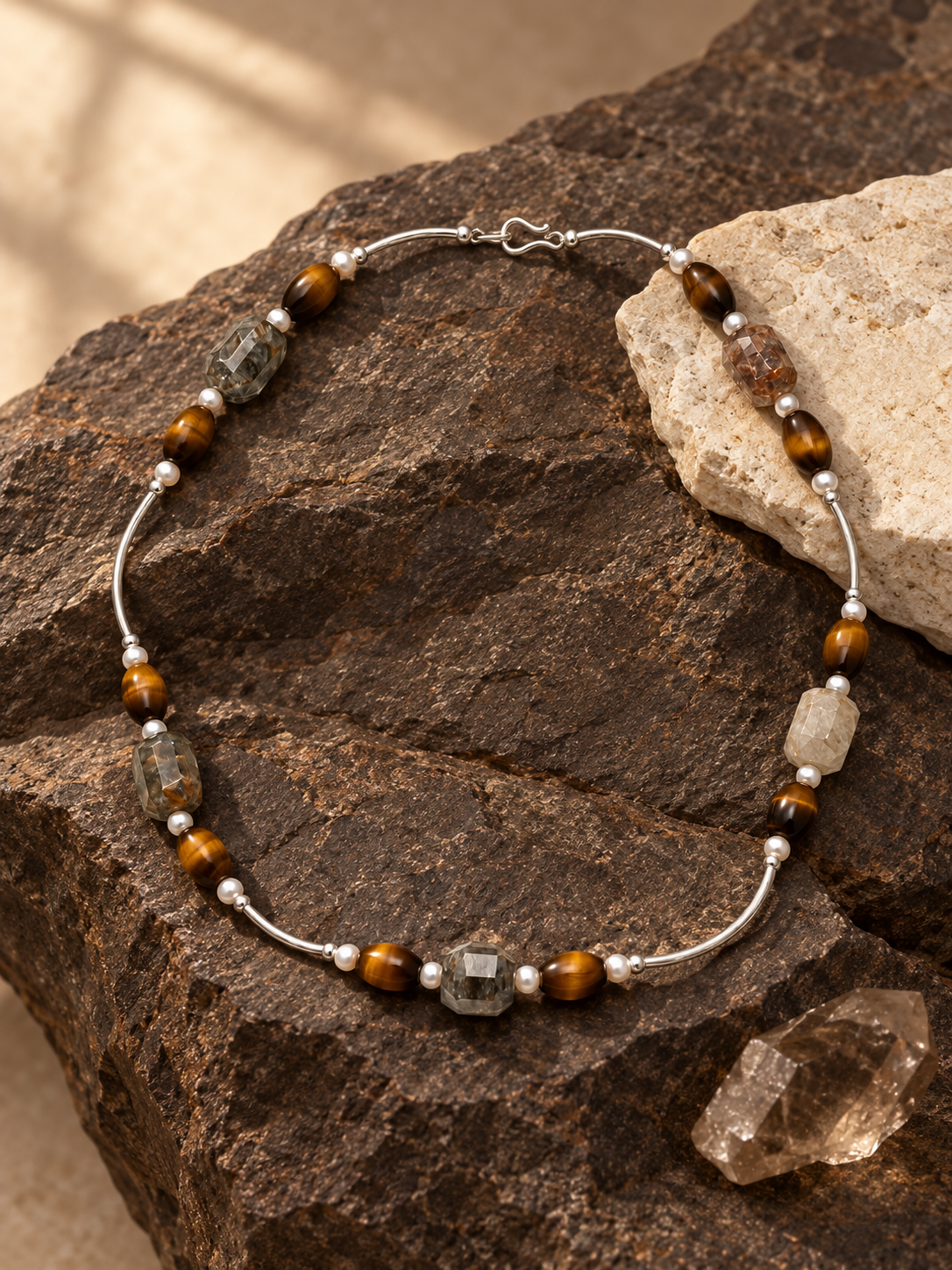 Umber Tiger’s Eye Necklace