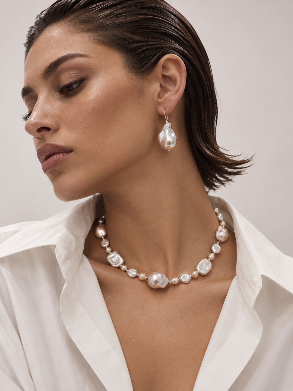 Baroque Pearl Earrings