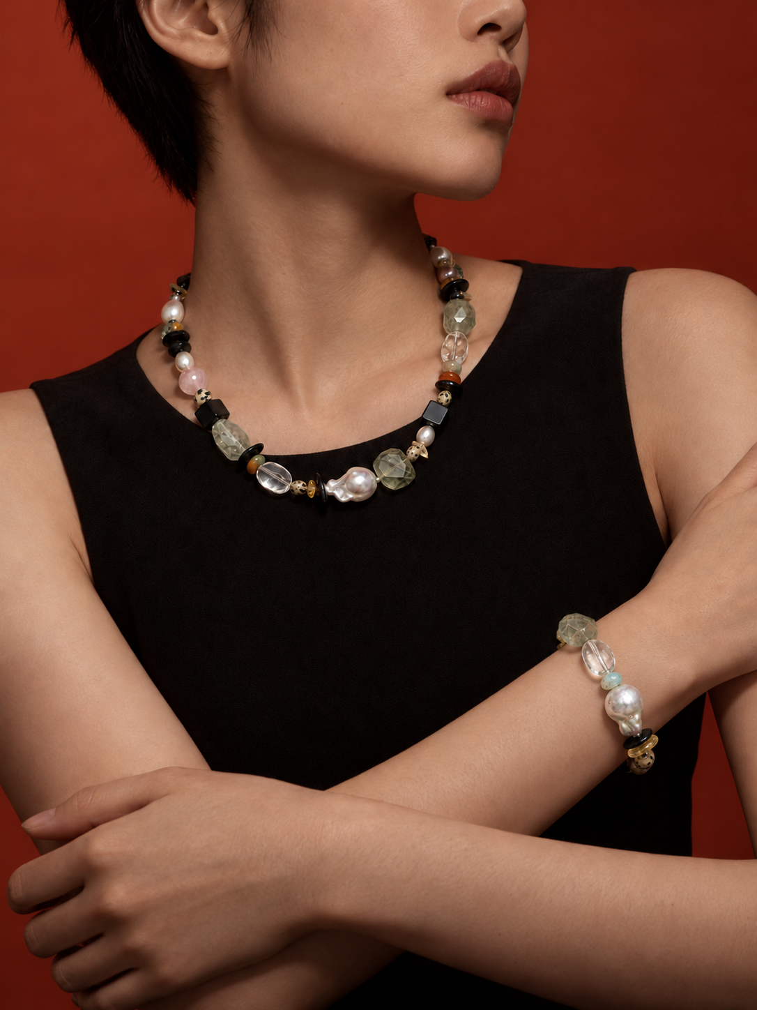 Forest Essence Beaded Bracelet