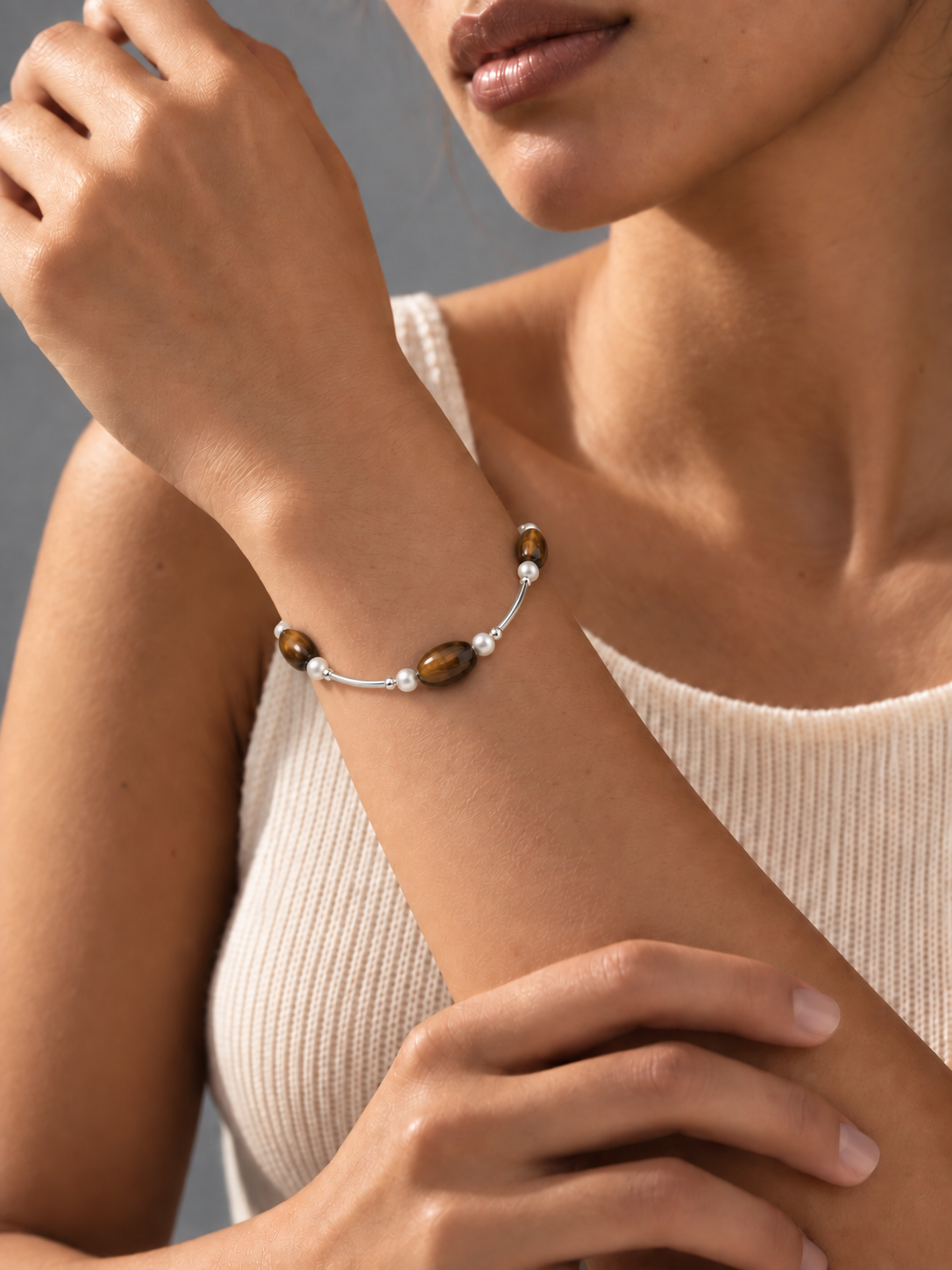 Umber Tiger’s Eye Bracelet