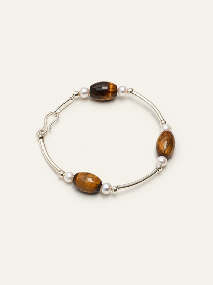 Umber Tiger’s Eye Bracelet
