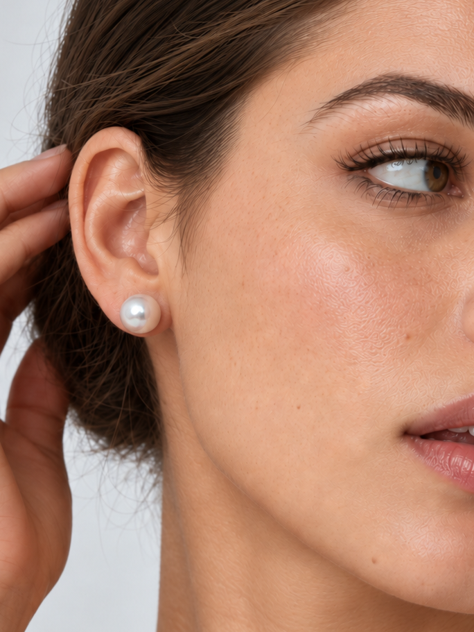 Dewdrop Pearl Earrings