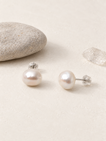 Dewdrop Pearl Earrings