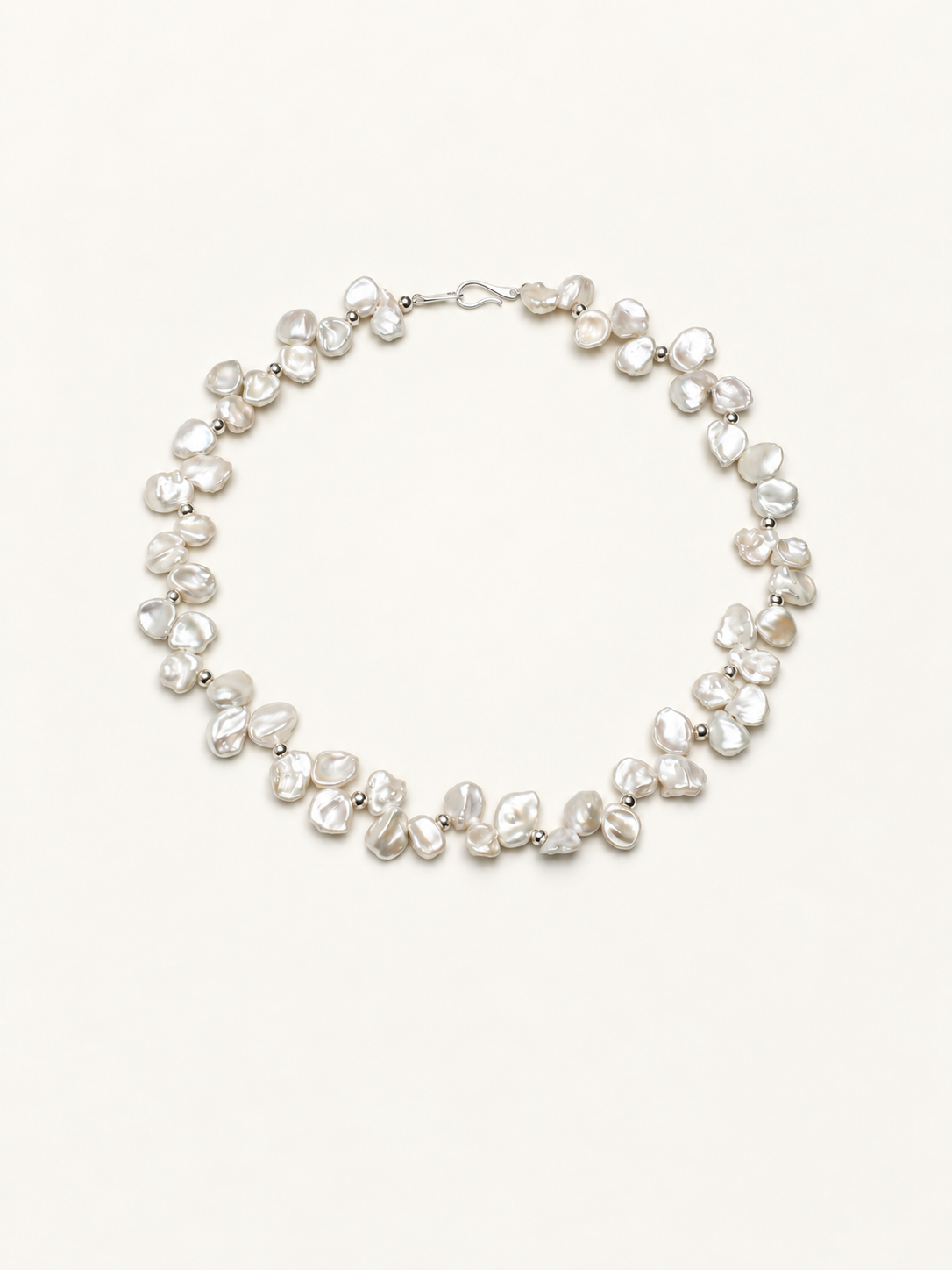 Cloud Petals Baroque Pearl Necklace