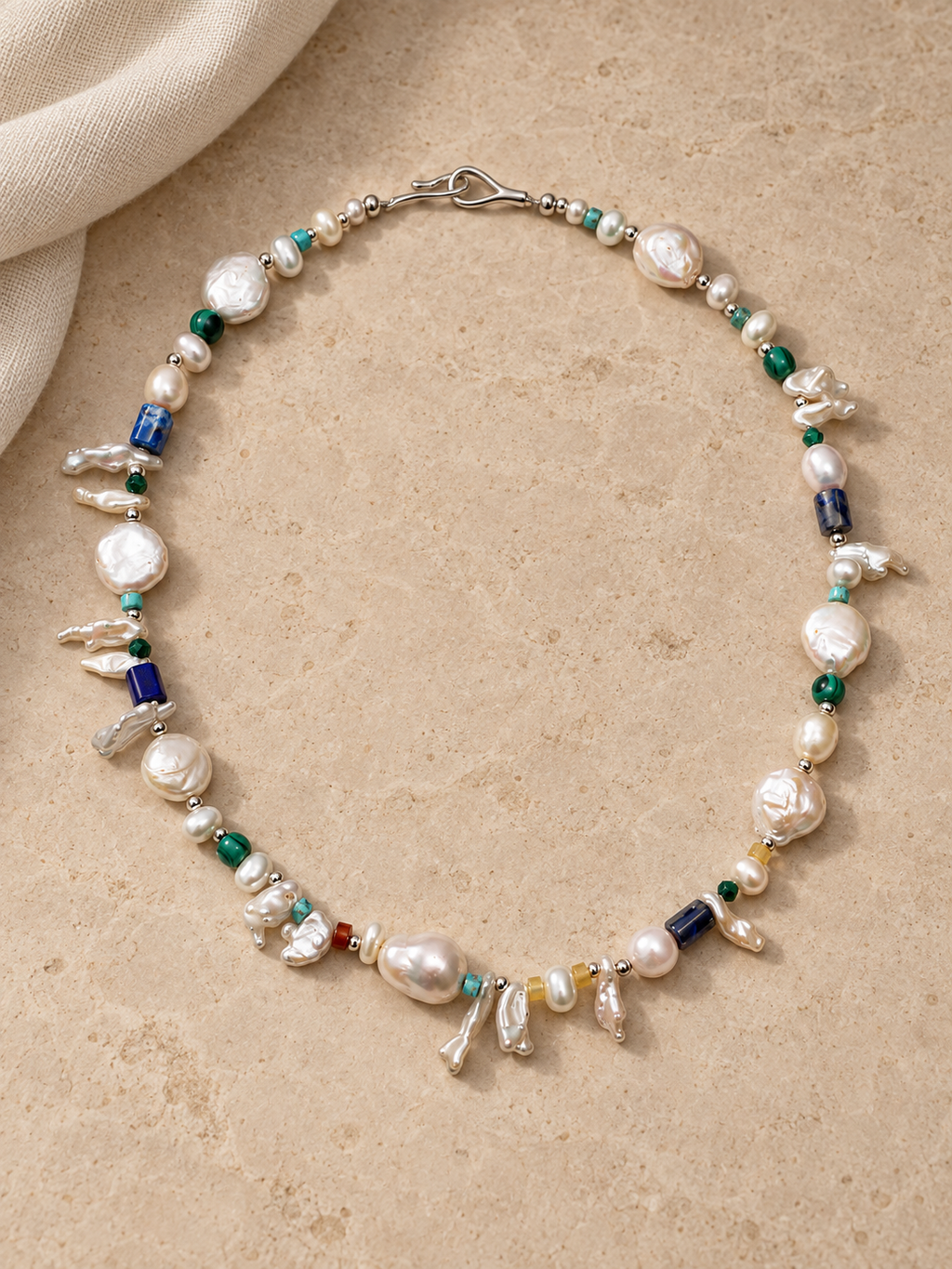Tidal Treasures Pearl Necklace