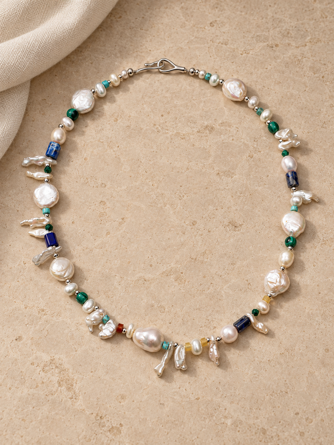 Tidal Treasures Pearl Necklace