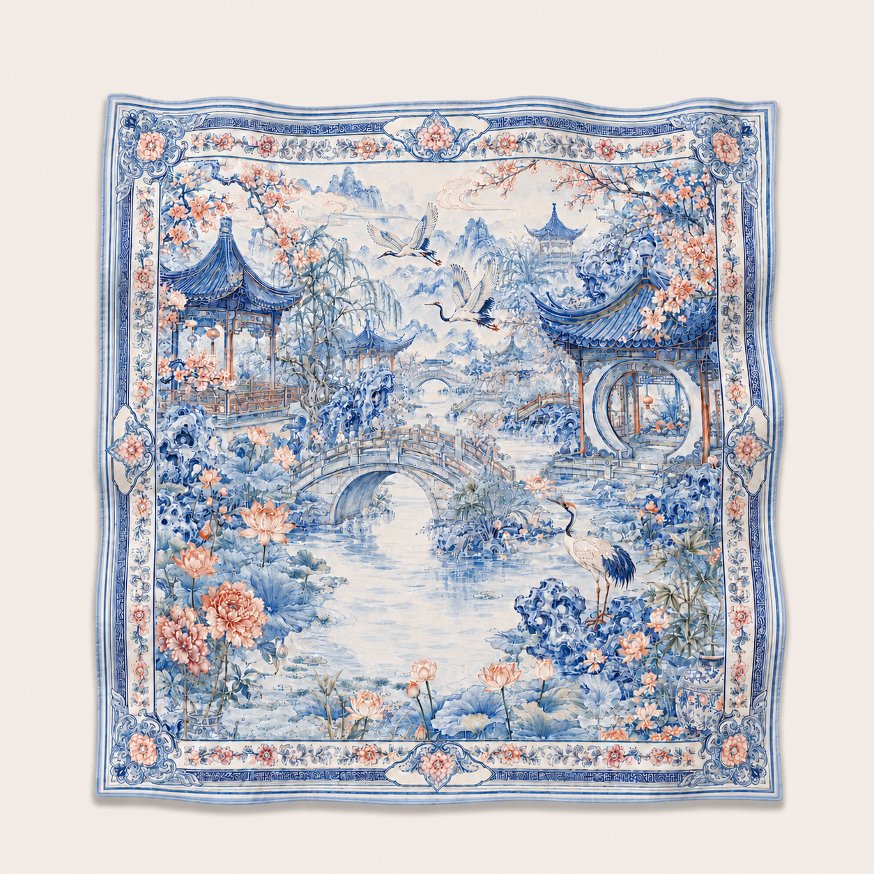 Porcelain Garden (Scarf)