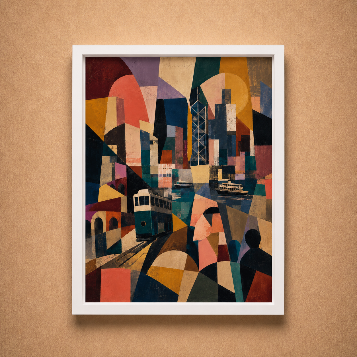 Hong Kong —— Vertical Zen（Unframed）