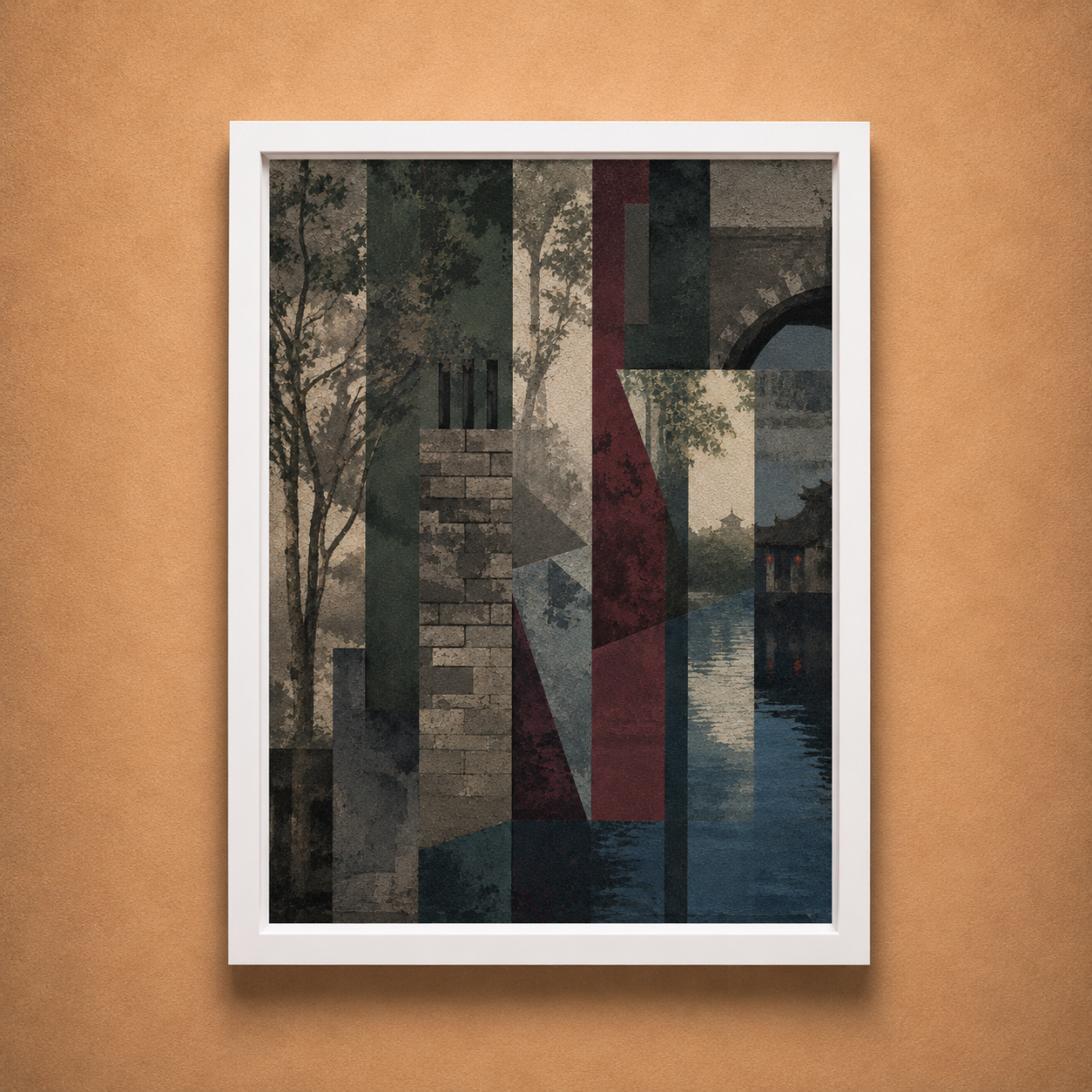 Nanjing —— The Echoing Bridge（Unframed）